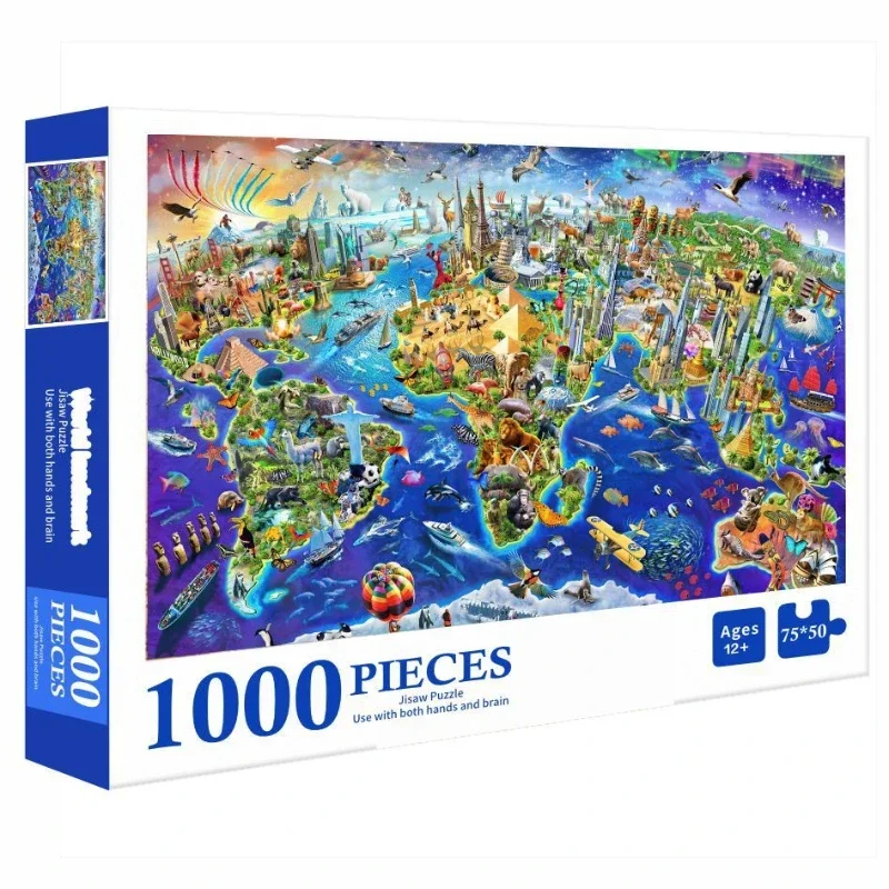 Puzzles 1000 pièces - Paysages du Monde
