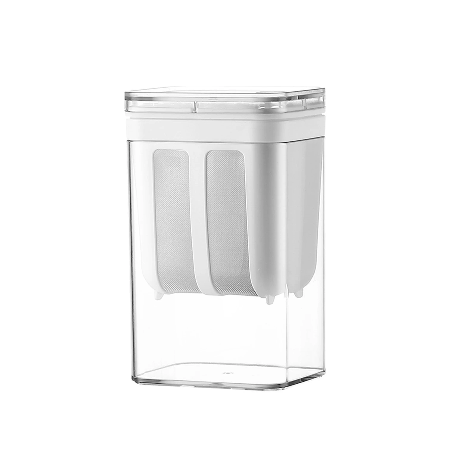 LFGB Certificated Food Safety Yogurt Filtering Container Transparency Cover Juice Drainer Kitchen Filter Accessory Cheese Maker