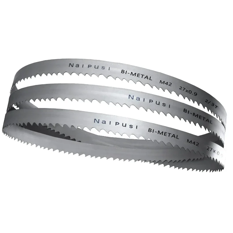 Quality Assurance For Cutting Metal  Band Saw Blad (Accept customization 2450-2908mmx 27mm x 0.9mm Bi-metal BandSaw Blade