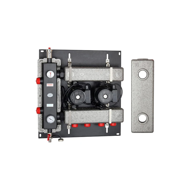 ข้อต่อถังผสมน้ำสำหรับระบบทำความร้อนใต้พื้นสแตนเลส ถังปรับสมดุลระบบไฮดรอลิกสำหรับสถานีปั๊มน้ำในวิลล่า 1