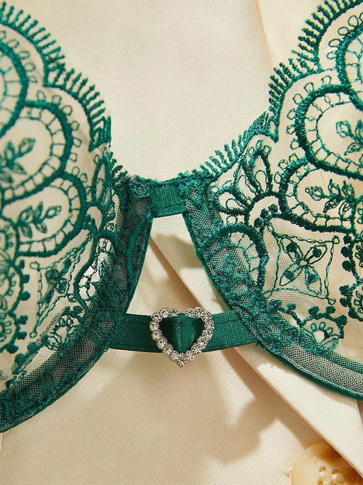 Sexy Lace Push-Up Bra Set