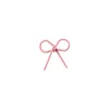20PCS Versatile Simple Colorful Thin Bowknot Hand-twisted Iron Wire Bow Alloy Nail Art Rhinestones Decorations Manicure Charms 5