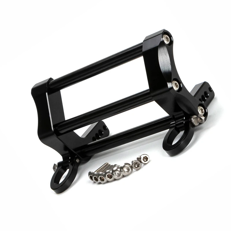 

LCG металлический передний бампер с буксировочным крючком для Axial SCX10 Traxxas TRX4 1/10 RC Crawler Car DIY Запчасти для модификации