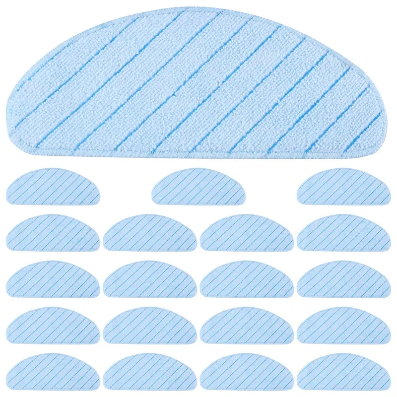 

Washable Mop Pads For ECOVACS DEEBOT OZMO T9 T9 Max T9 AIVI T8 Vacuum Cleaner Microfiber Mopping Cloth Rags