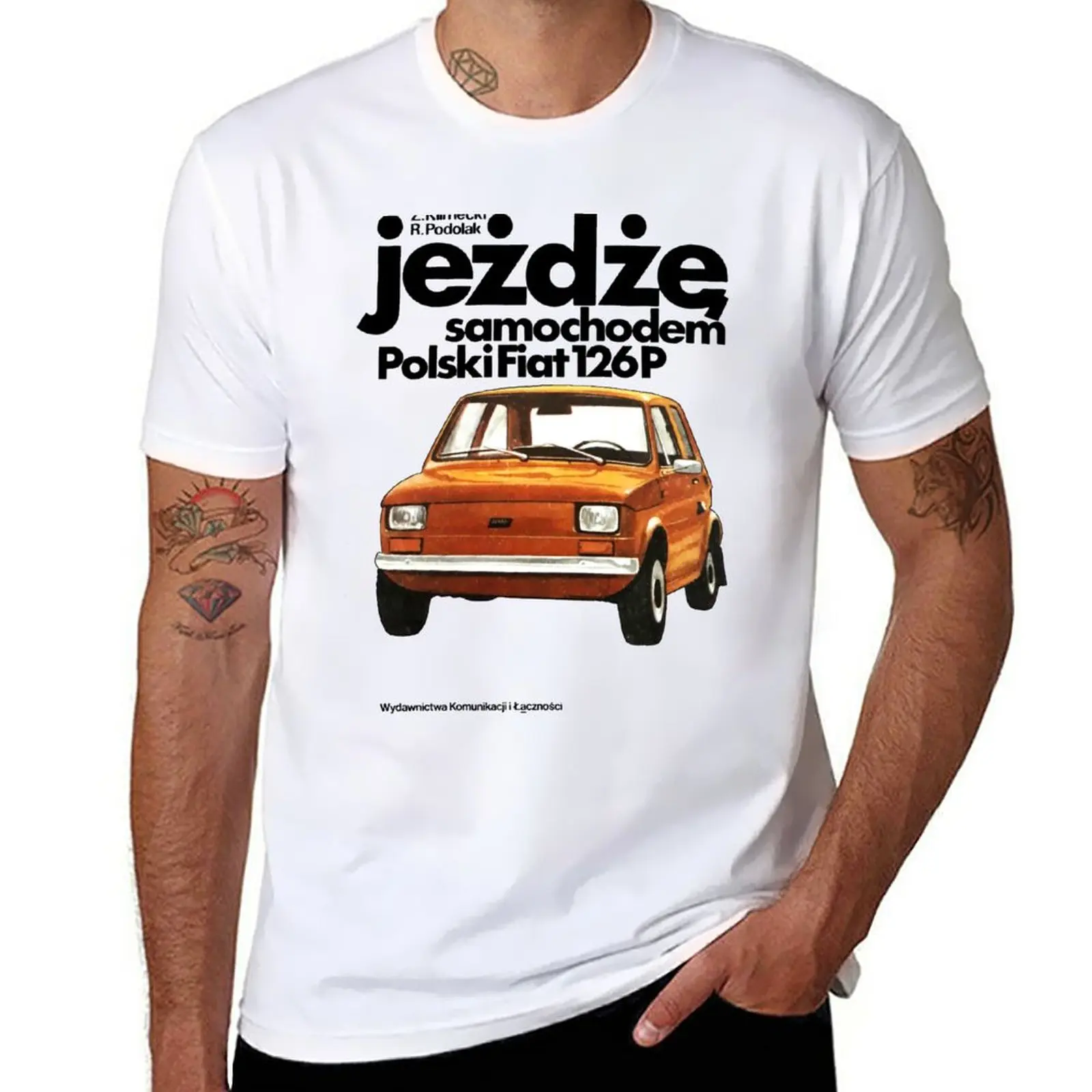 

POLSKI 126P T-Shirt Aesthetic clothing tees animal prinfor boys customs fruit of the loom mens t shirts