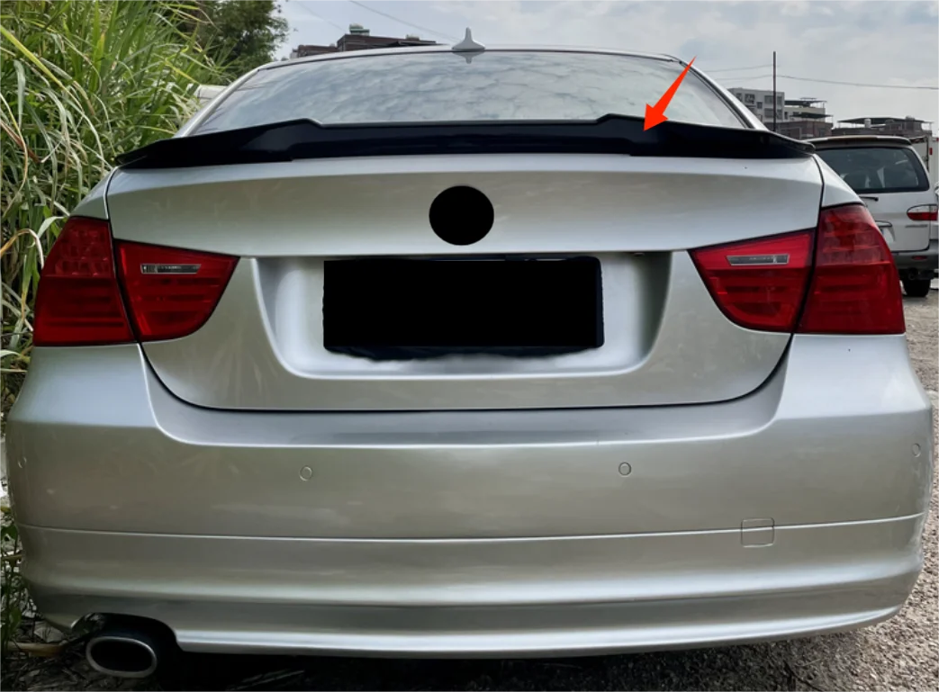 

ABS Glossy Black Rear Trunk Spoiler Wing Lip For 2006-2011 BMW 3 Series E90 PSM Style Wing Spoiler Sedan 4-Door