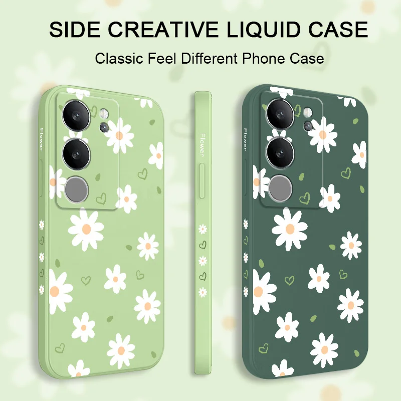 Tender Daisy Phone Case - Floral Design in Durable Material