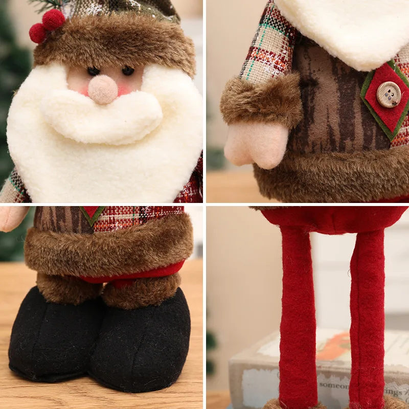 Christmas Retractable Leg Doll 4