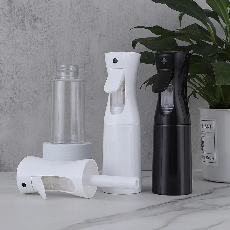 200ml Beauty Salon Continuous Spray Bottles Hairdressing Pressure Sprinkling Bottle Barbershop Hairstyling Atomizer Container