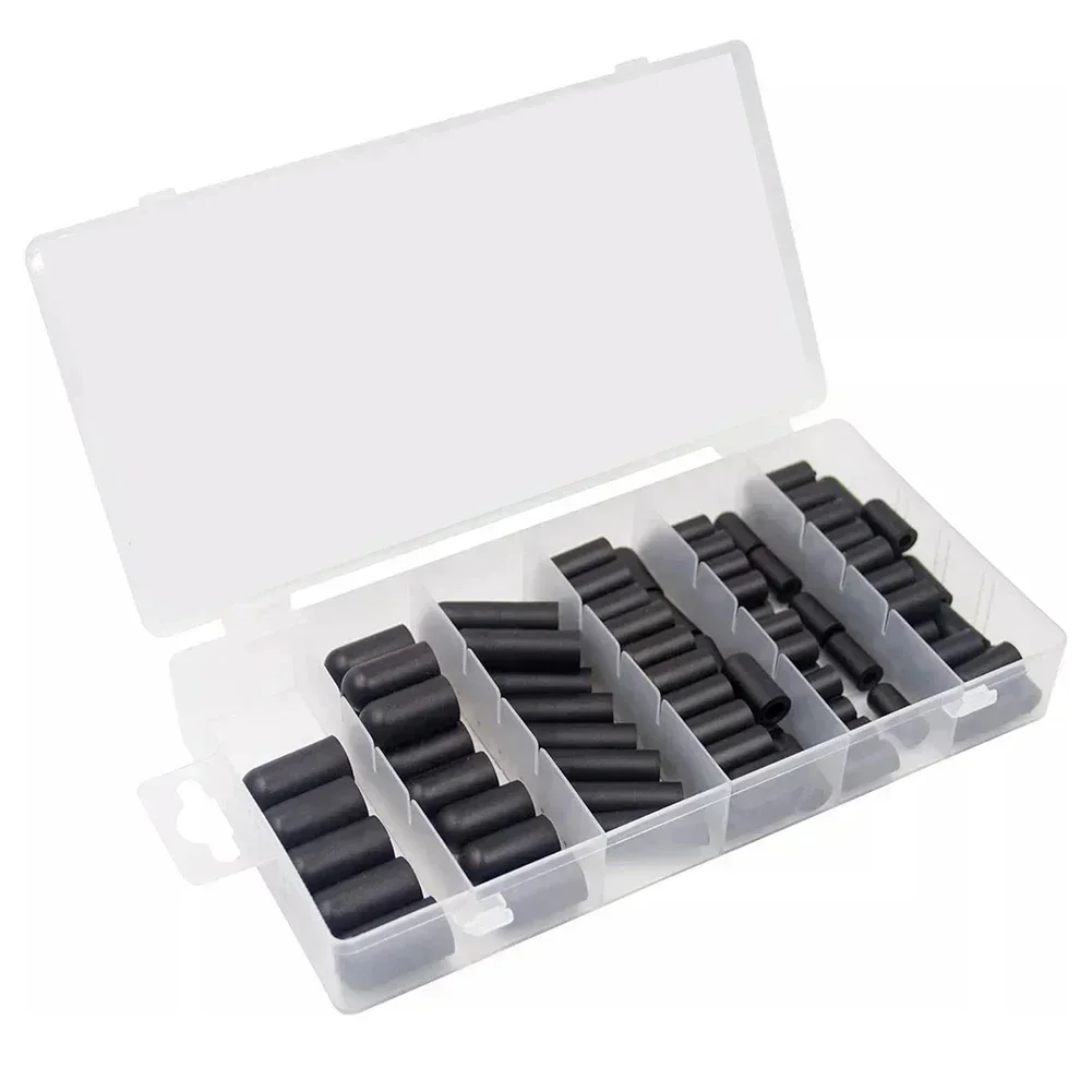 CARBURETOR & VACUUM RUBBER CAP PLUG ASSORTMENT KIT INTAKE VACUUM LINES 3/16"(25pcs) 5/32"(25pcs) 7/32"(25pcs) 1/4"(1 100 PCS