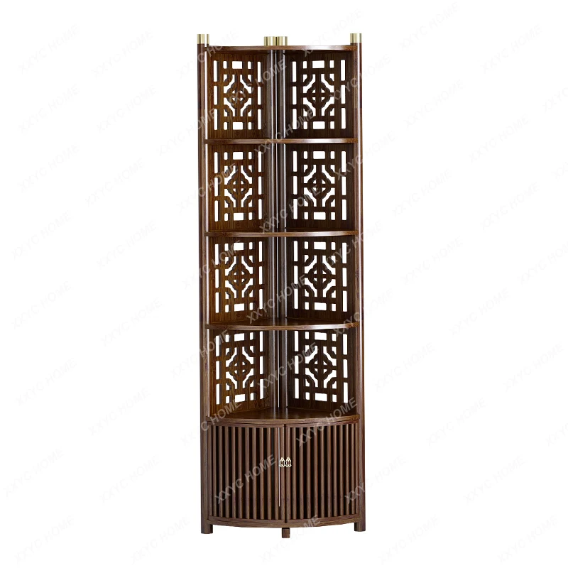 

Corner Antique Shelf Decoration Rack Tea Display Rack Tea Shelf Tea Set Antique Storage Tea Room Shelf