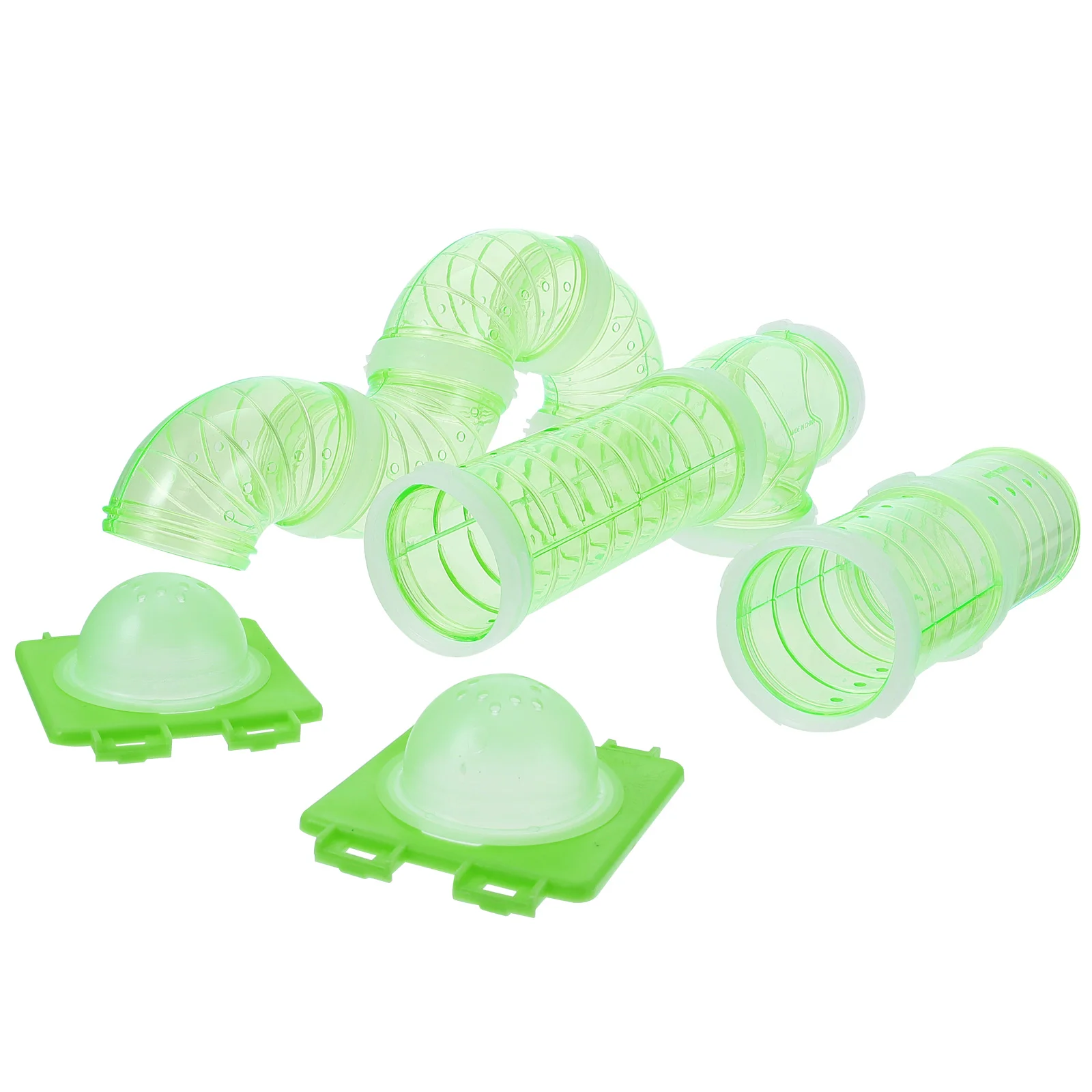 Criceti Accessori,YouYuer 16PCS Tubi Per Criceti,Gabbia Criceto,Tunnel Per Criceti,Tubo Di Collegamento Esterno Della Gabbia Del Criceto, Giocattoli Per Criceti Ad Espandere Lo Spazio - 6