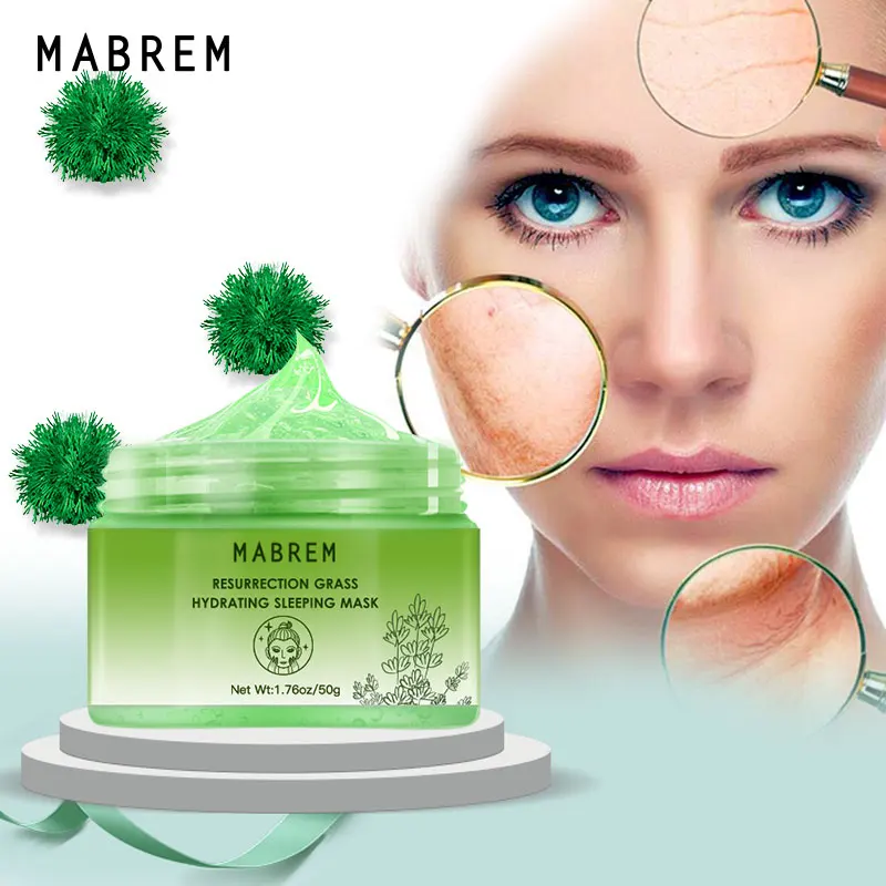 

MABREM Plant Hydrating Face Mask Moisturizing Anti-Aging Whitening Skin Care Revitalizing Cream Sleeping Facial Mask Treatment