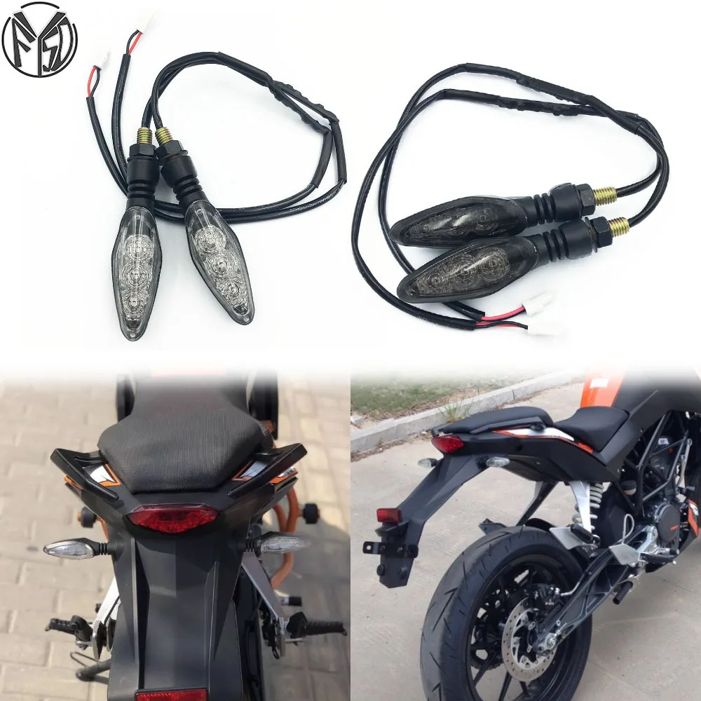 Misura Per 125 Duke 200 Duke 250 Duke 390 Duke 690 Duke / R 790 Duke Indicatore Di Direzione A Led Anteriore/Posteriore Lampeggiante