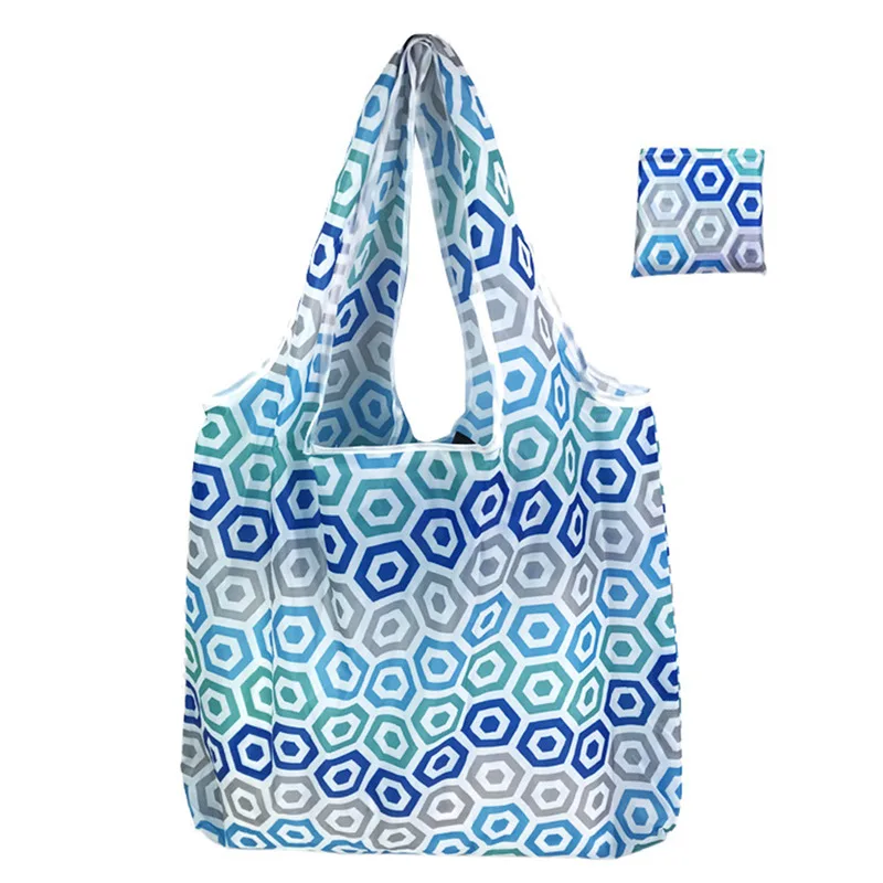 Foldable Large Capacity Eco-Friendly Reusable Tote Bag
