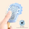 Color-changing Little Dinosaur Prince Comb Ice Cream Mini Massage Comb Girl Cute Style Air Cushion Comb Portable Hair Comb 3