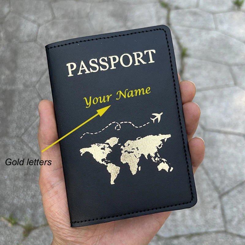 Housse De Passeport Britannique - Étui De Protection En Simili Cuir