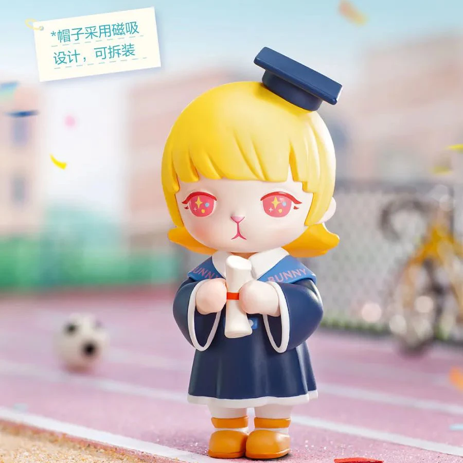 thumbnail image 1 of POP MART Bunny School Campus Series Caja sorpresa Juguetes Modelo Confirmar estilo Linda figura de anime Caja misteriosa sorpresa Regalo para niñas, 1 of 5