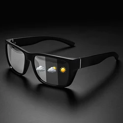 Men's Polarized UV400 Vintage Square Sunglasses (Photochromic)