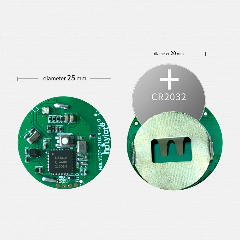 Axis Sensor Acelerômetro 2.4ghz Ble 5.0 Módulo Bluetooth Baixo Consumo de Energia Módulo rf Indoor Posicionamento Beacon Nrf52810 3 - Image 4