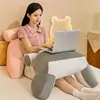 Soft Lumbar Support Pillow Ice Silk Reading Bedside Pillows Multifunctional Sofa Cushion For Playing Games Relaxing Watching TV 2