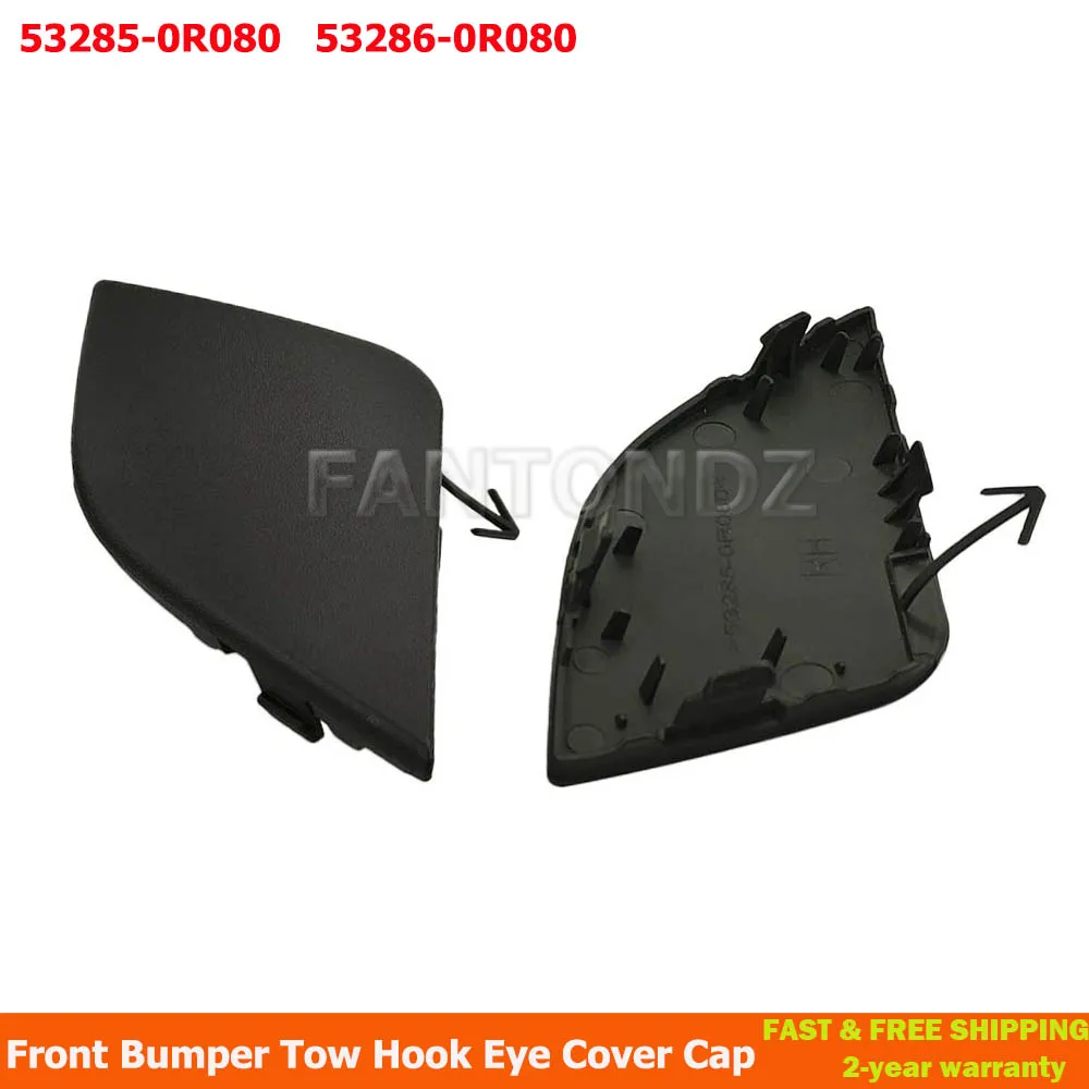 Front Bumper Tow Hook Cover Cap Towing Eye For Toyota RAV4 2016 2017 2018  532860R080 532850R080 53285-0R080 53286-0R080 - AliExpress