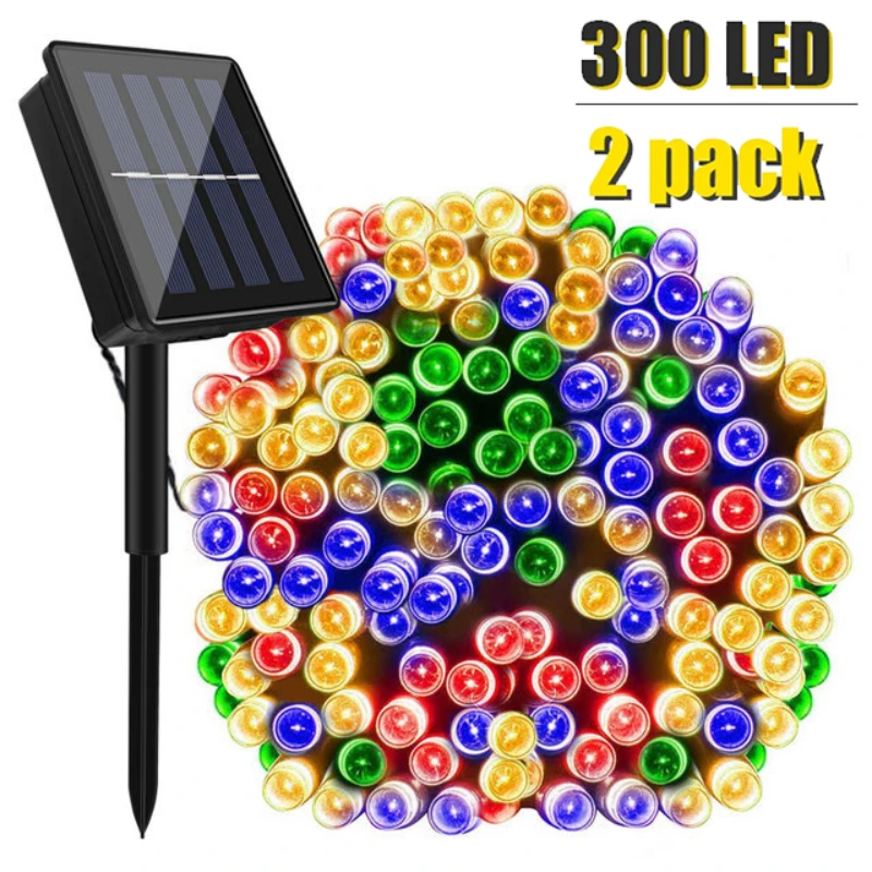 

Solar Garden Light Led Fairy Garden String Lights Outdoor Lighting Christmas Chain Lamp Garland Festoon Light Party Home Decor