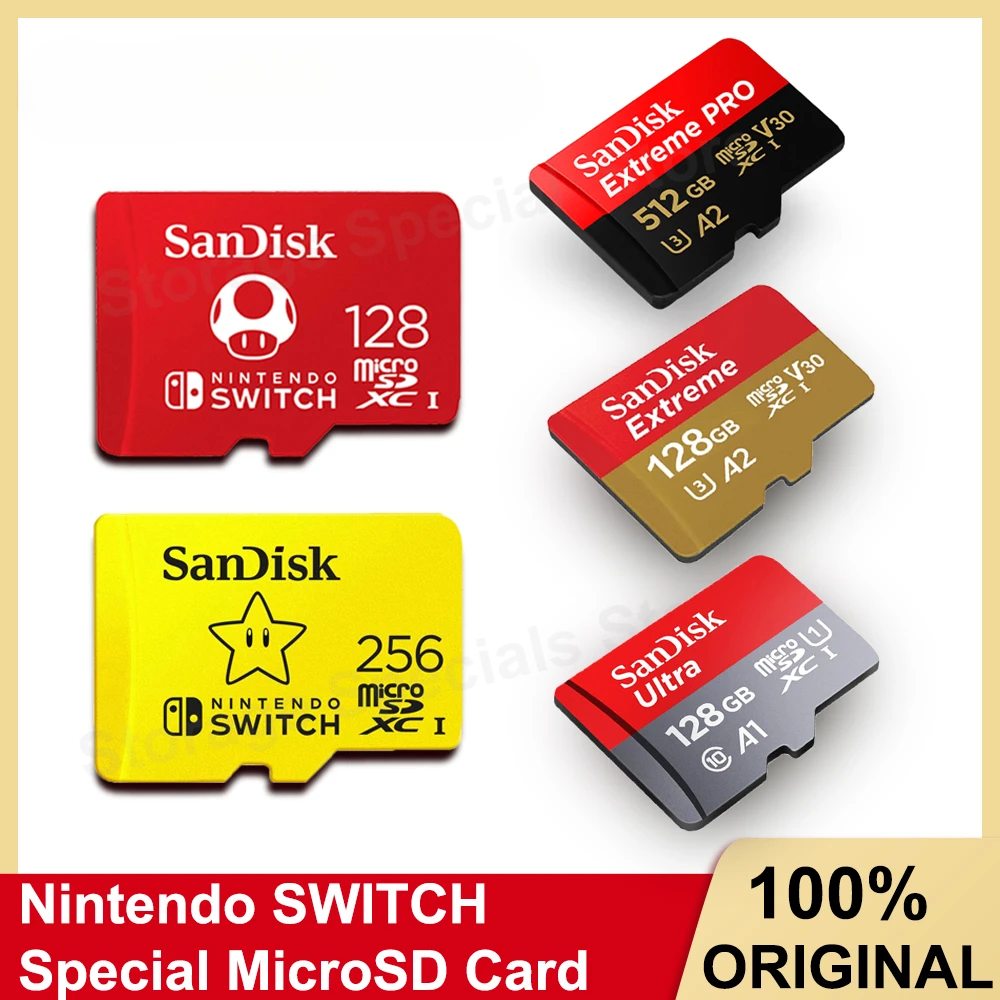  SanDisk 256GB Nintendo Switch MicroSD Card/Memory Card