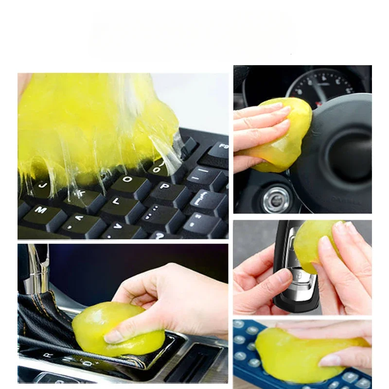 Dust Clean Clay Dust Keyboard Cleaner Slime Toys Cleaning Gel Car Gel Mud Putty Kit USB 160G for Laptop Cleanser Glue