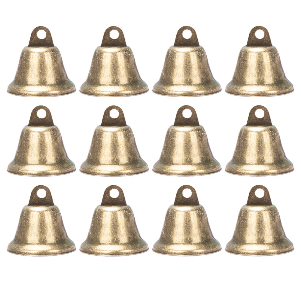 

20 Pcs The Bell Decor Party Decorations Ornament to Open Decorative Ball DIY Bells Iron Christmas Accessory Hanging