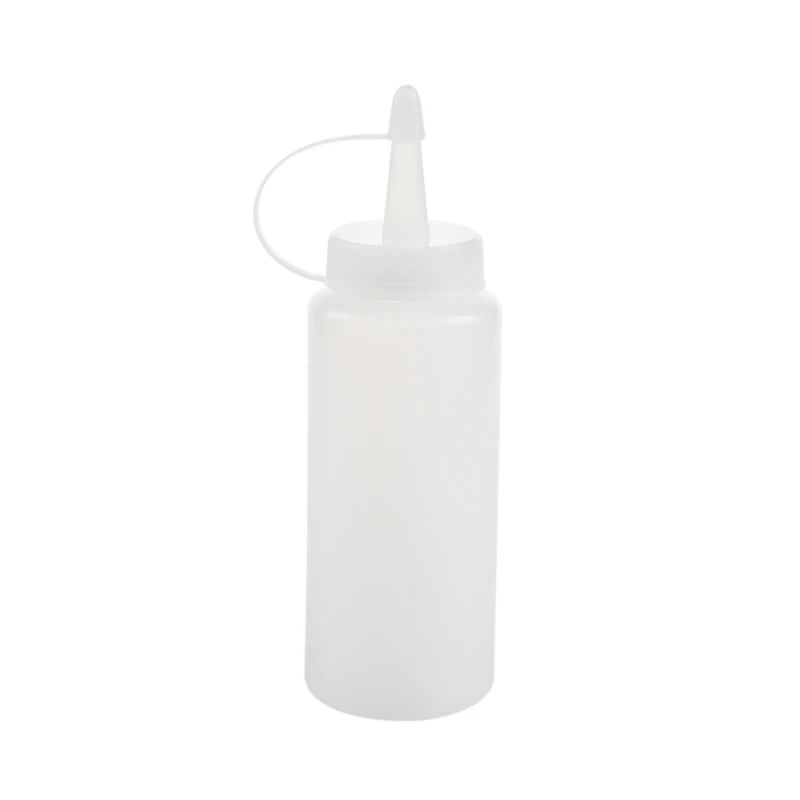 Dispenser Per Condimenti Per Bottiglie Di Plastica Salsa Di Senape Di Ketchup Bianco Chiaro