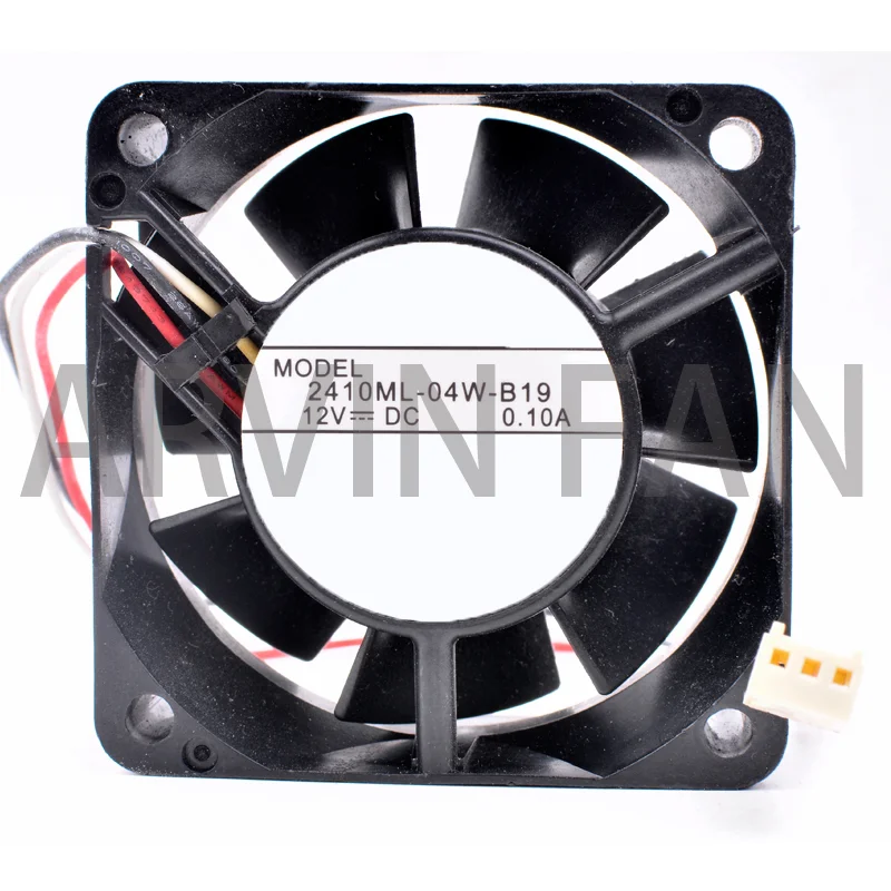 

Brand New Original 2410ML-04W-B19 6cm 6025 60x60x25mm DC12V 0.10A Computer Chassis Power Supply Cooling Fan