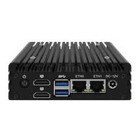 Soft Router Firewall Computer J4125 N4000 J4105 Quad Core 2*i226-V 2.5G Nics Industrial Pfsense HDMI 16G DDR4 Fanless Mini PC 1