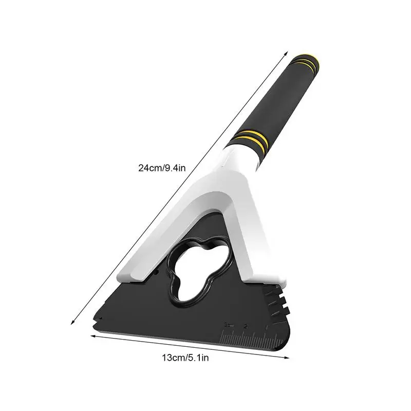 Car Snow Shovel Portable 3in1 Ice Scraper Windshield Snow Remover Ice Breaker Winter Removal Tool for SUV Trucks Off-Road