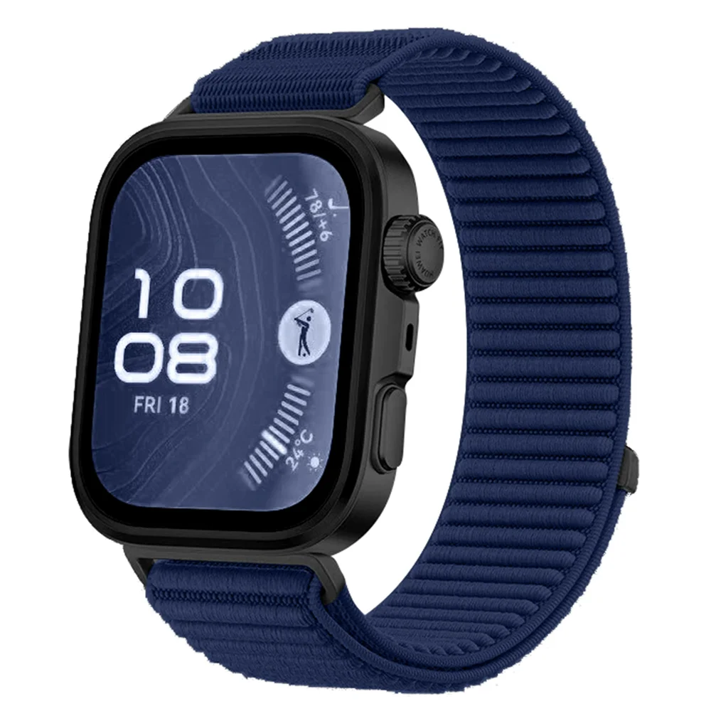 Nylon Loop Sports Strap for Smartwatch - Replacement Wristband Bracelet
