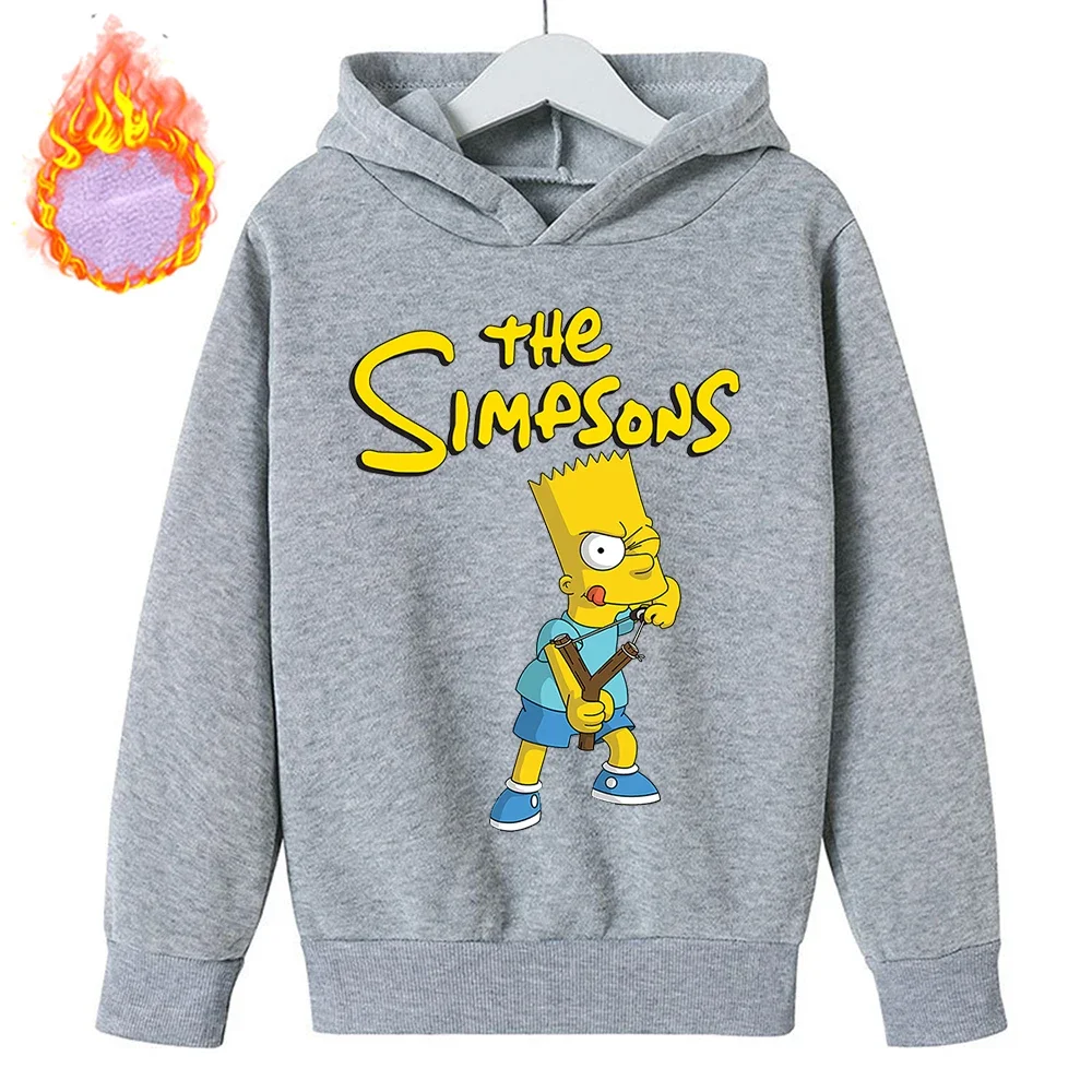 The Simpsons Hoodies Children's Simpson Fleece Sweatshirt