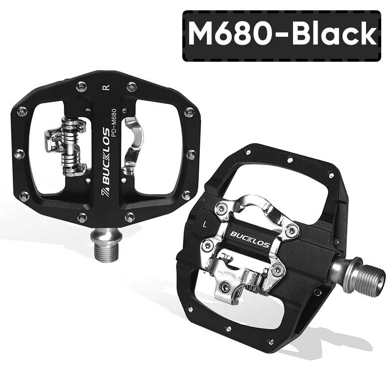 Mountain Bike Self-Lock Pedal Sealed Bearing MTB Lock Pedal for SPD Ultralight D