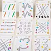 Practice Copybook for Kids - Reusable Tracing and Drawing Erasable Pen Loose Sheets - Early Learning Writing Skills Tool 2