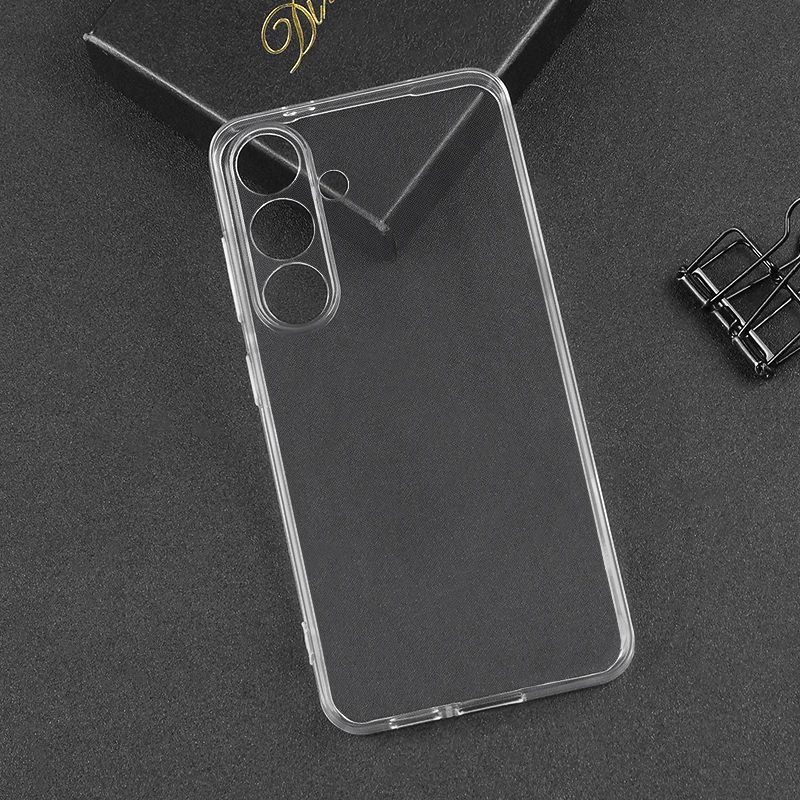 Ultra Thin Clear Silicone Transparent Soft TPU Back Cover Case