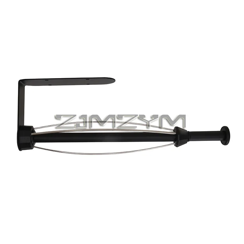 Paper Towel Holder Paper Towel Holder Single Hand Operable Wall Mount Paper Towel Holder Under Cabinet Damping Effect Kitchen Bathroom