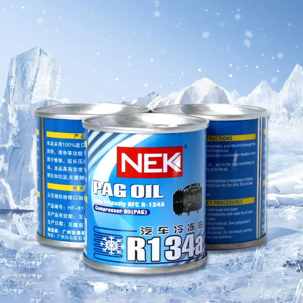Auto R134a Refrigerant Oil Compressor Oil for Car AC Systems
