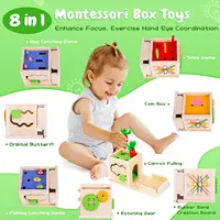 Montessori Toys Wooden Permanence Box Carrots Toys Color Shape Sorting Toys Fine Motor Early Educational Toys for Toddlers 2