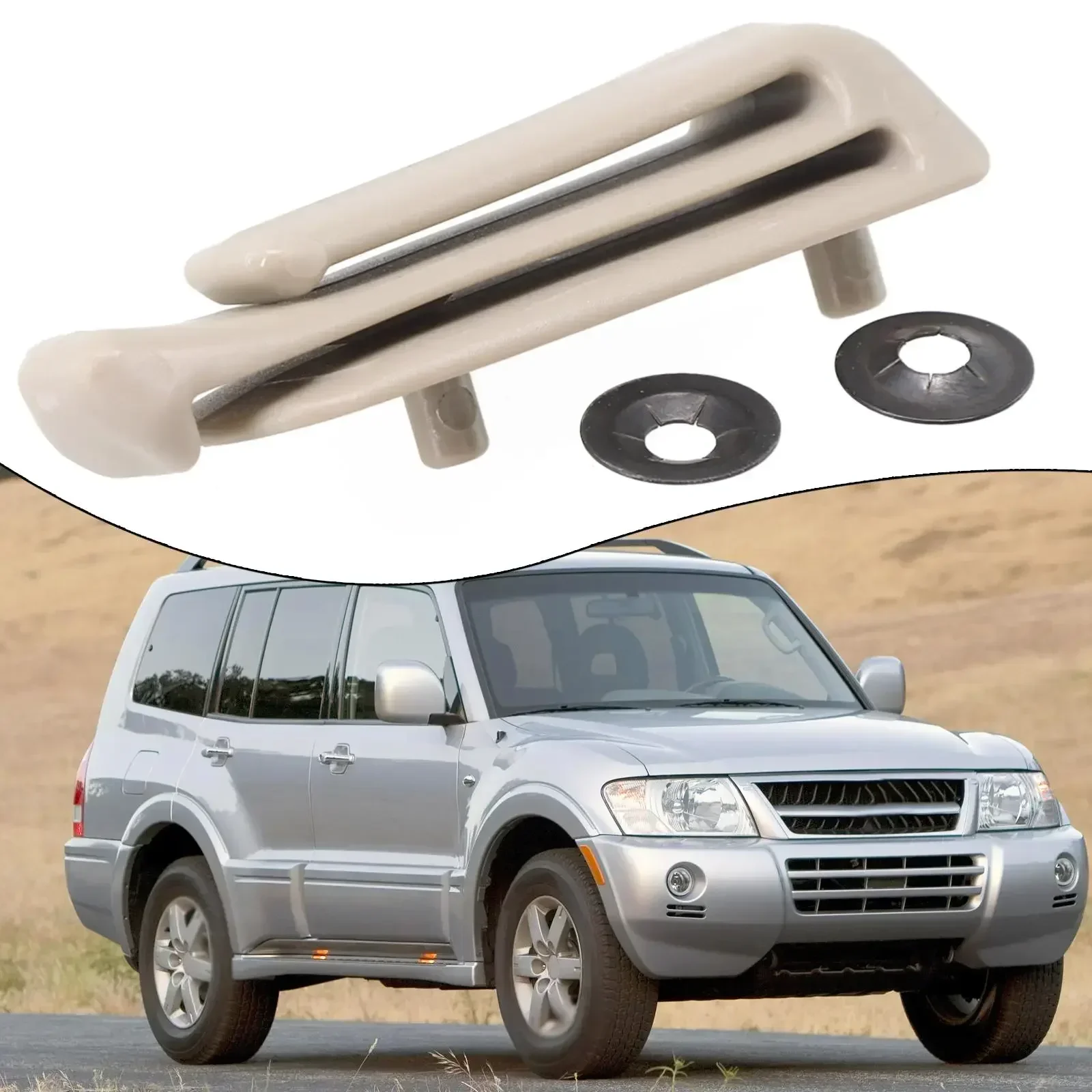 Car Belt Holder For Montero V80 RR Plastic Grey,Black,Beige 7005A148XA MR655527 MR643501 Seat Belt Hook