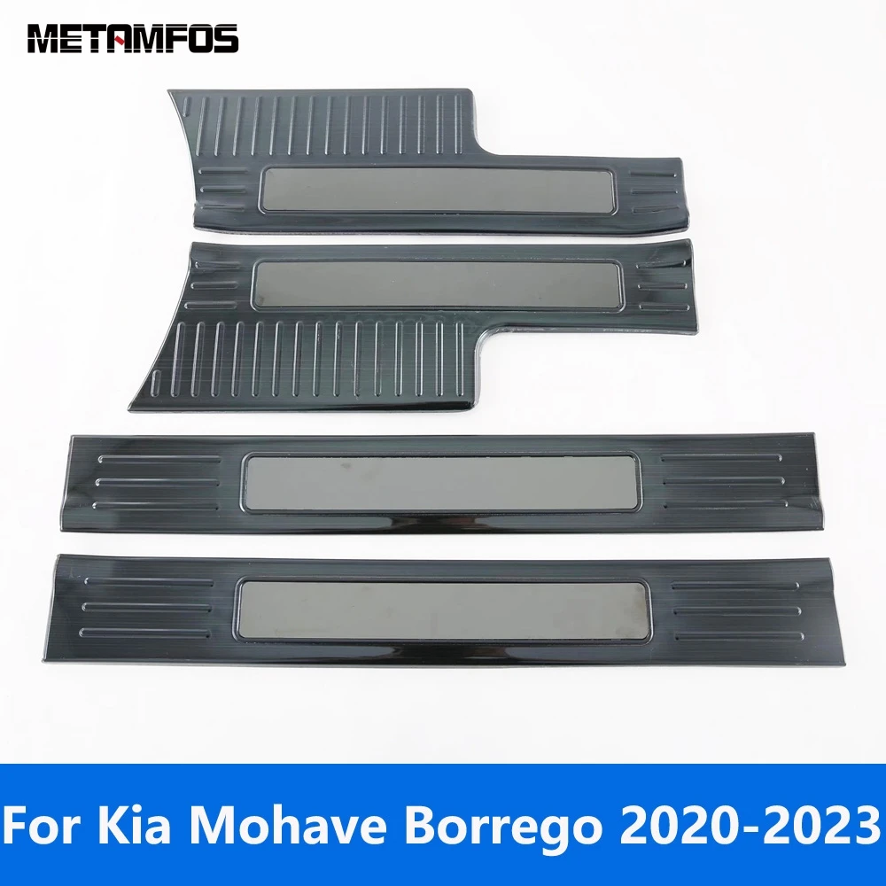 

Накладка на порог внутренней двери для Kia mohas Borrego 2020 2021 2022 2023