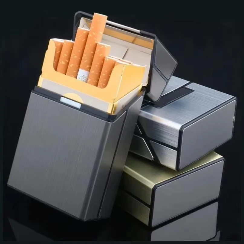 Premium Waterproof and Crush-Resistant Cigarette Case - 20-Capacity Holder