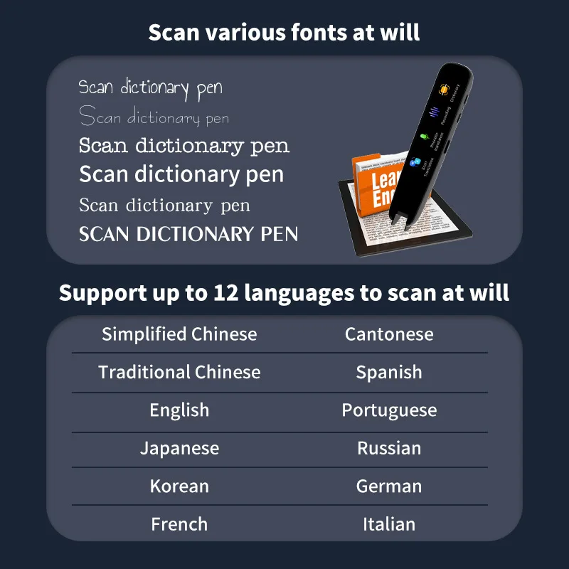 Translation Pen Upgraded Business Mobile Scanner Translator 112 Languages