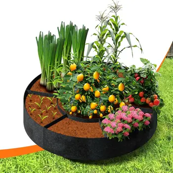 Fabric Raised Garden Bed 1