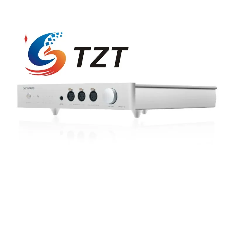TZT Denafrips 은빛/검정색 ARTEMIS HiFi 풀 밸런스 오디오 디코더 고성능 헤드폰 앰프 RCA 출력