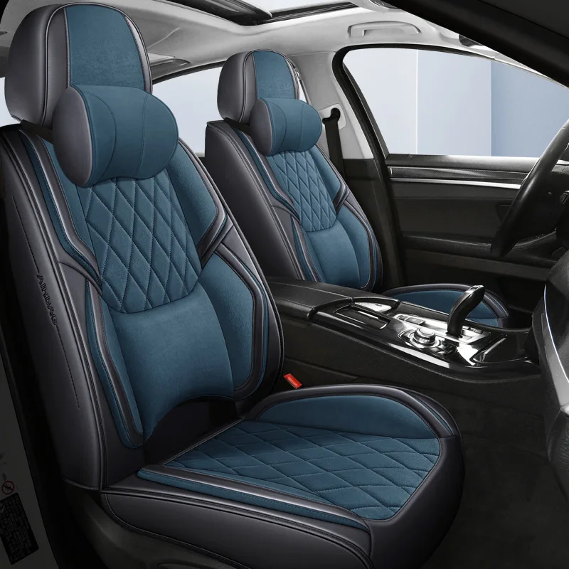 Luxus Sitzauflage Auto für Nissan Almera Pulsar Tiida Versa Sunny, Vorne  Hinten Komfort Sitzschutz rutschfest Auto Sitzkissen, Komfortzubehör für