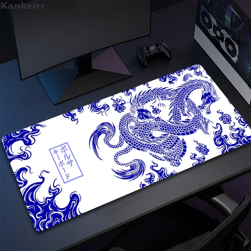 

Dragon Mat Mousepad Gamer Office Mat Mouse Pad Light Gaming Room Accessories Desk Mat Art Keyboard Mats 900x400 Mausepad Company